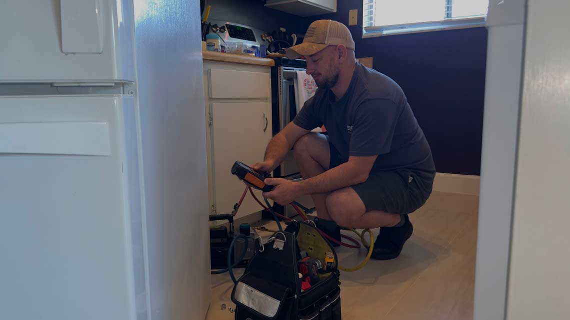 SRQ Appliance Repair Refrigerator water dispenser not working in Sarasota